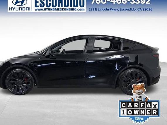 TESLA MODEL Y 2022 7SAYGDEF5NF355096 image